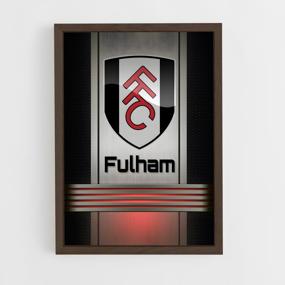 ap-fulham fc-3 cadre Bois foncé