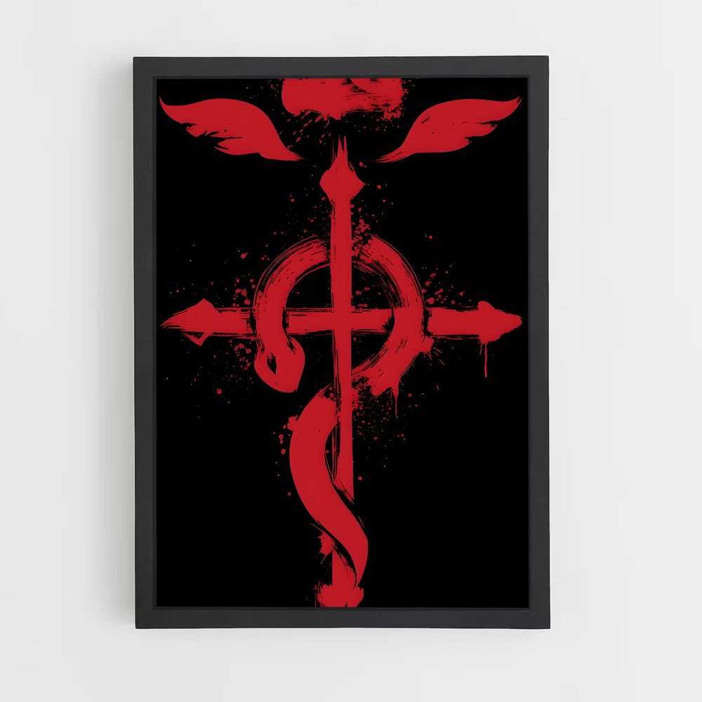 ap-fullmetal alchemist-2 cadre Noir