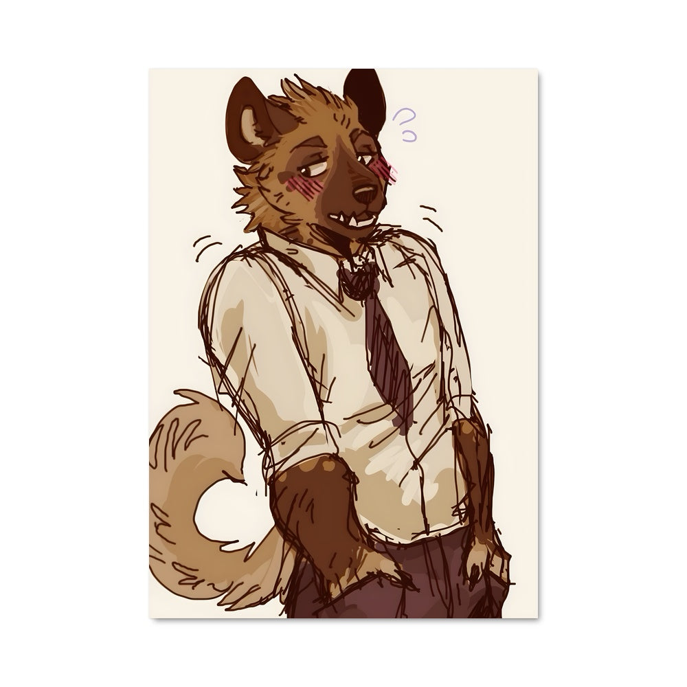 Poster Le Renard Chic