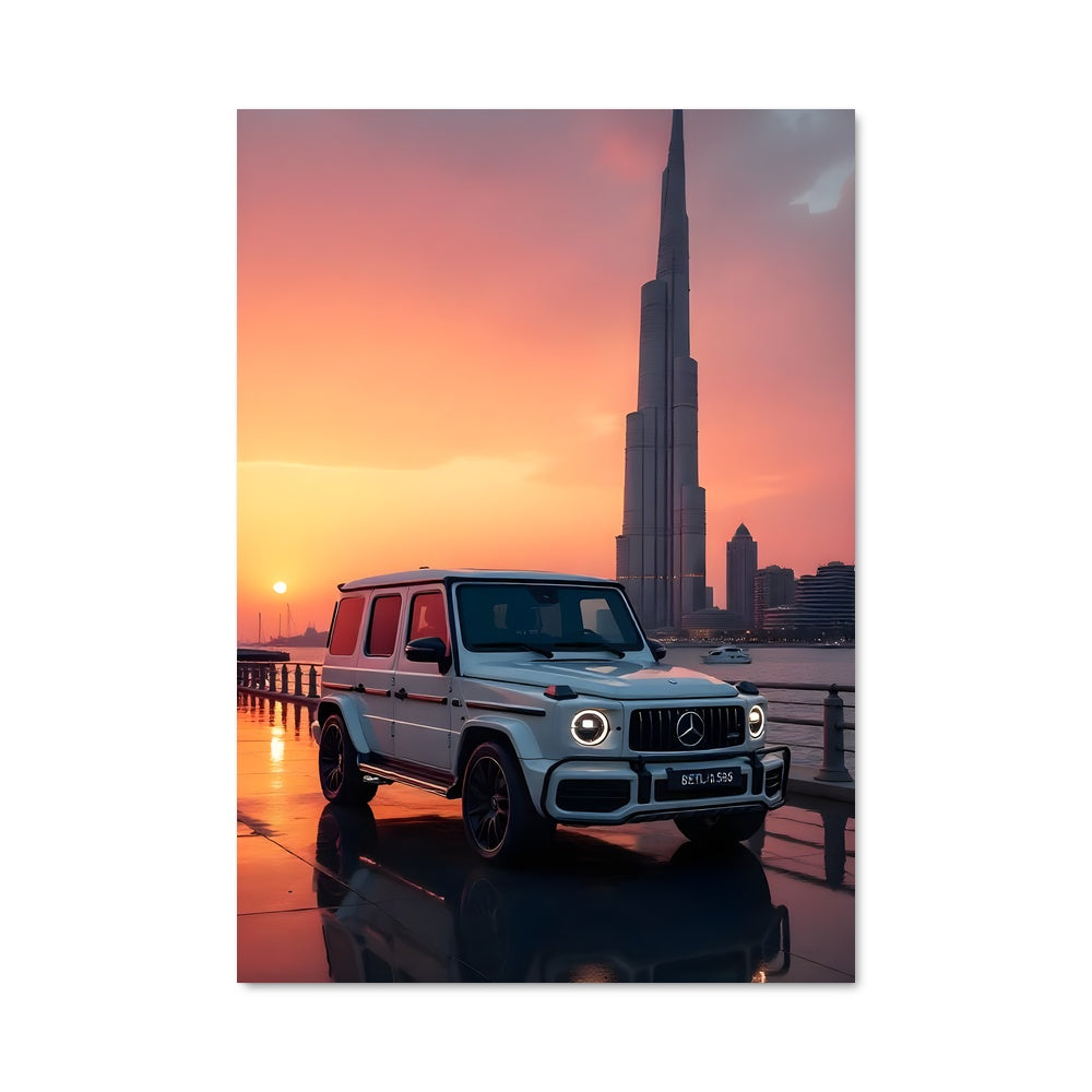 Poster Skyline Racer