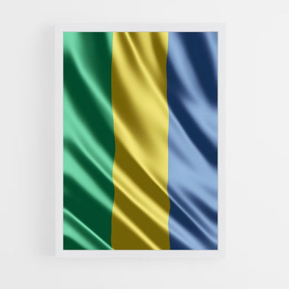 ap-gabon flag-3 cadre Blanc