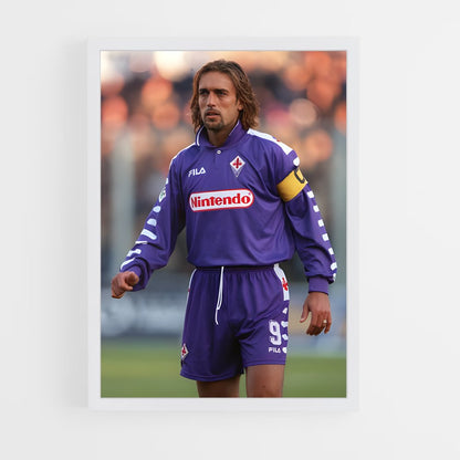 ap-gabriel batistuta-6 cadre Blanc