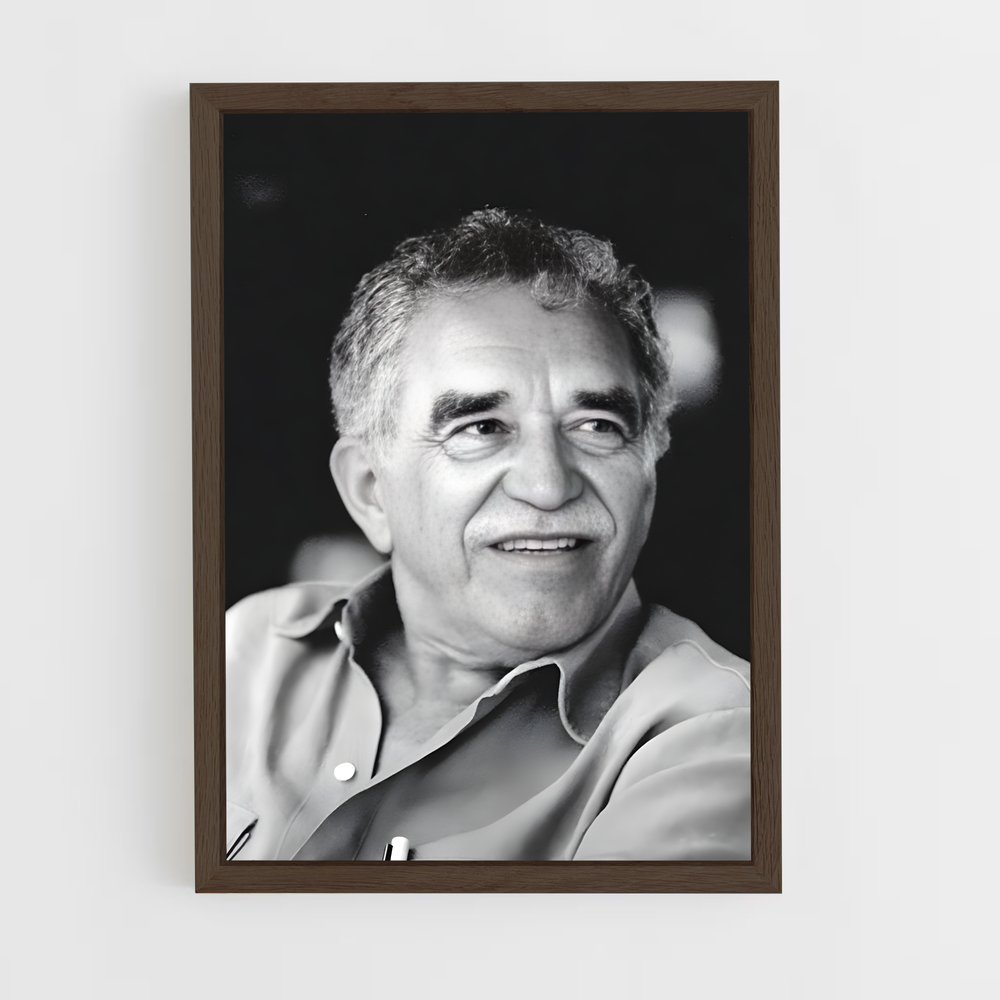 ap-gabriel garcia marquez-1 cadre Bois foncé