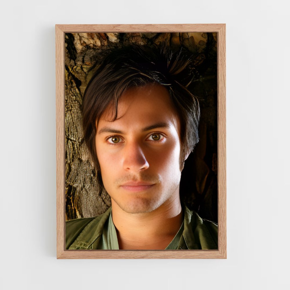 ap-gael garcia bernal-2 cadre Bois clair