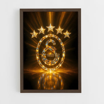 ap-galatasaray sk-1 cadre Bois foncé