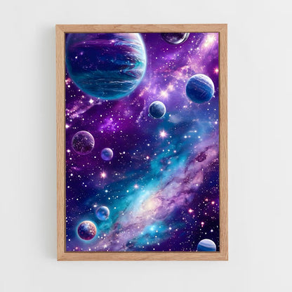 ap-galaxies-21 cadre Bois clair