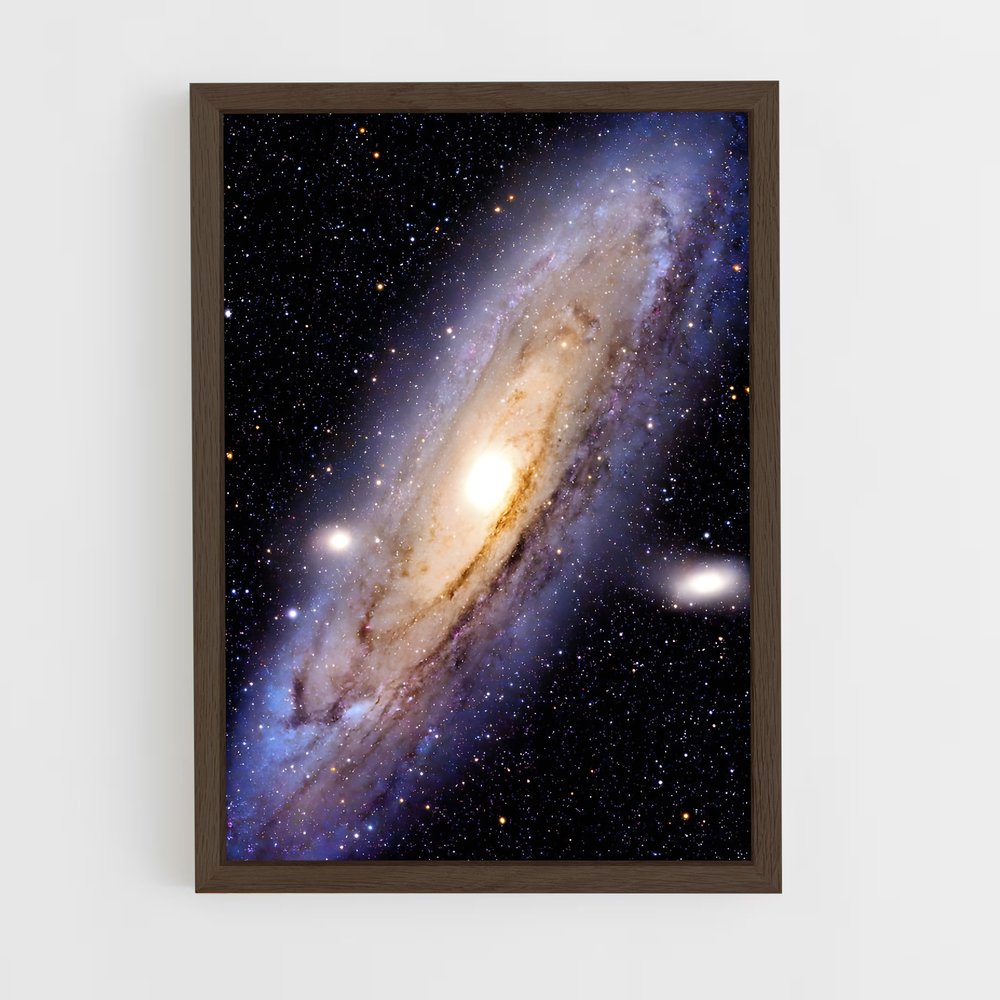 ap-galaxies-25 cadre Bois foncé
