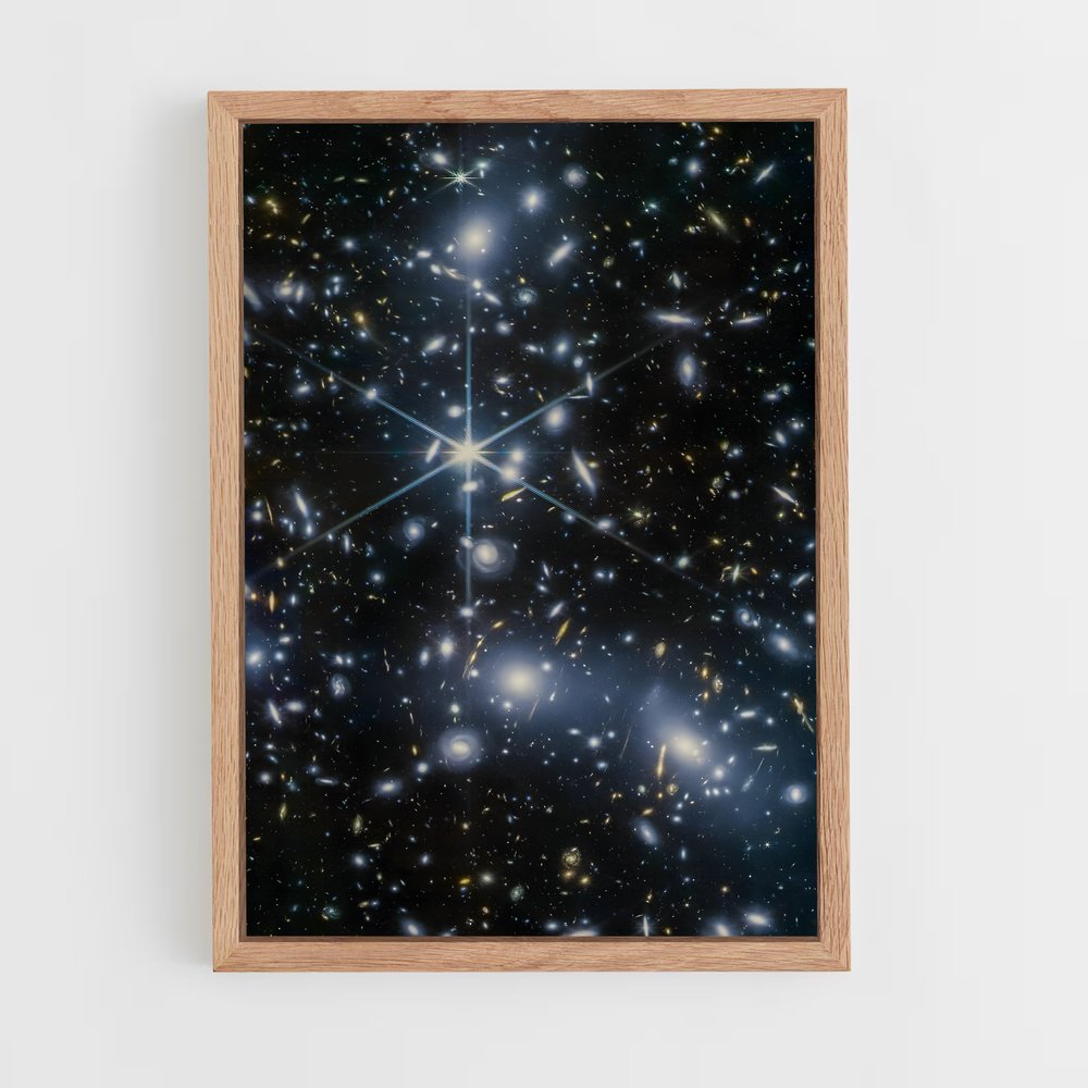 ap-galaxy cluster-1 cadre Bois clair