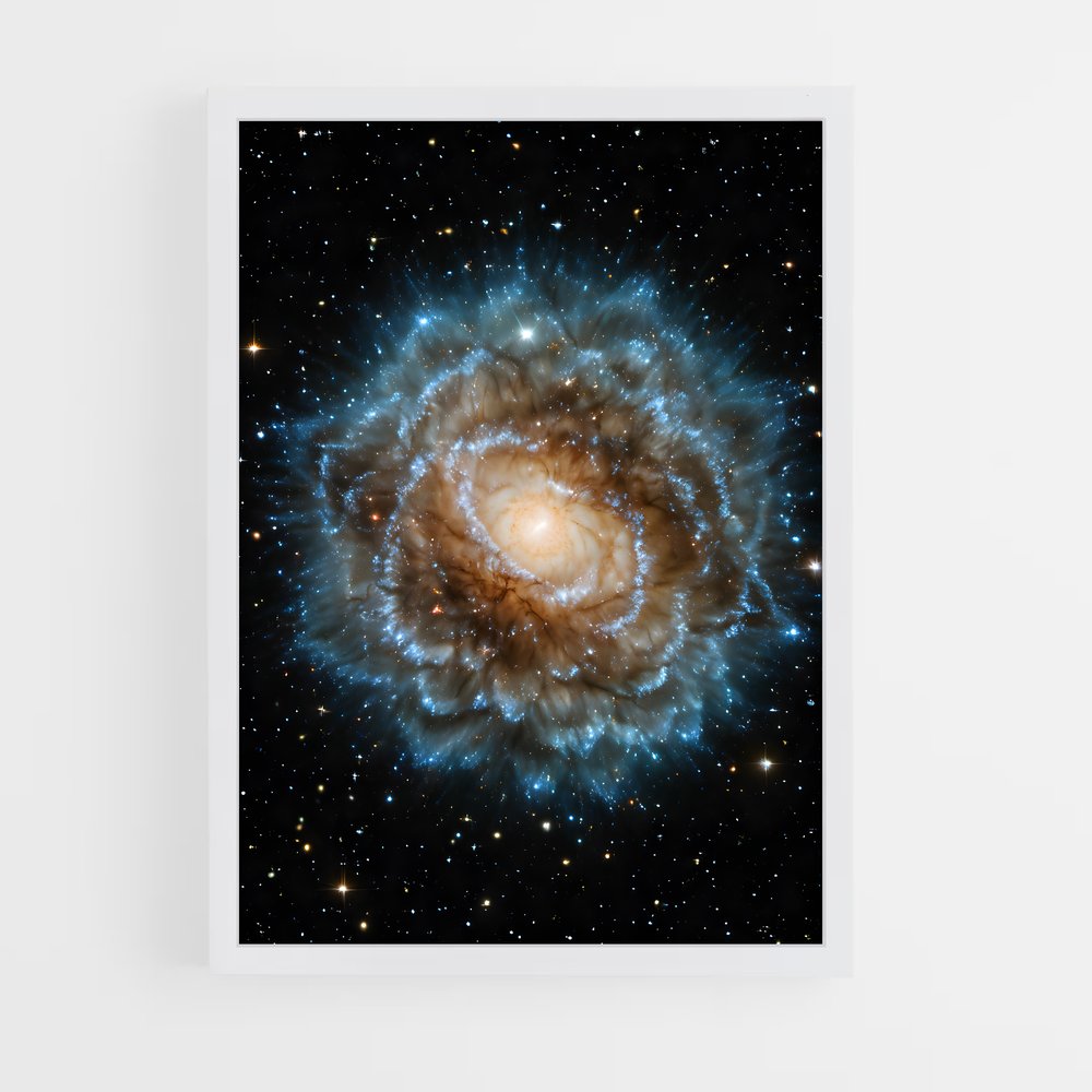 ap-galaxy cluster-3 cadre Blanc