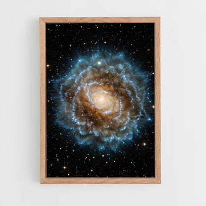 ap-galaxy cluster-3 cadre Bois clair