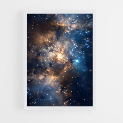 ap-galaxy cluster-4 cadre Blanc