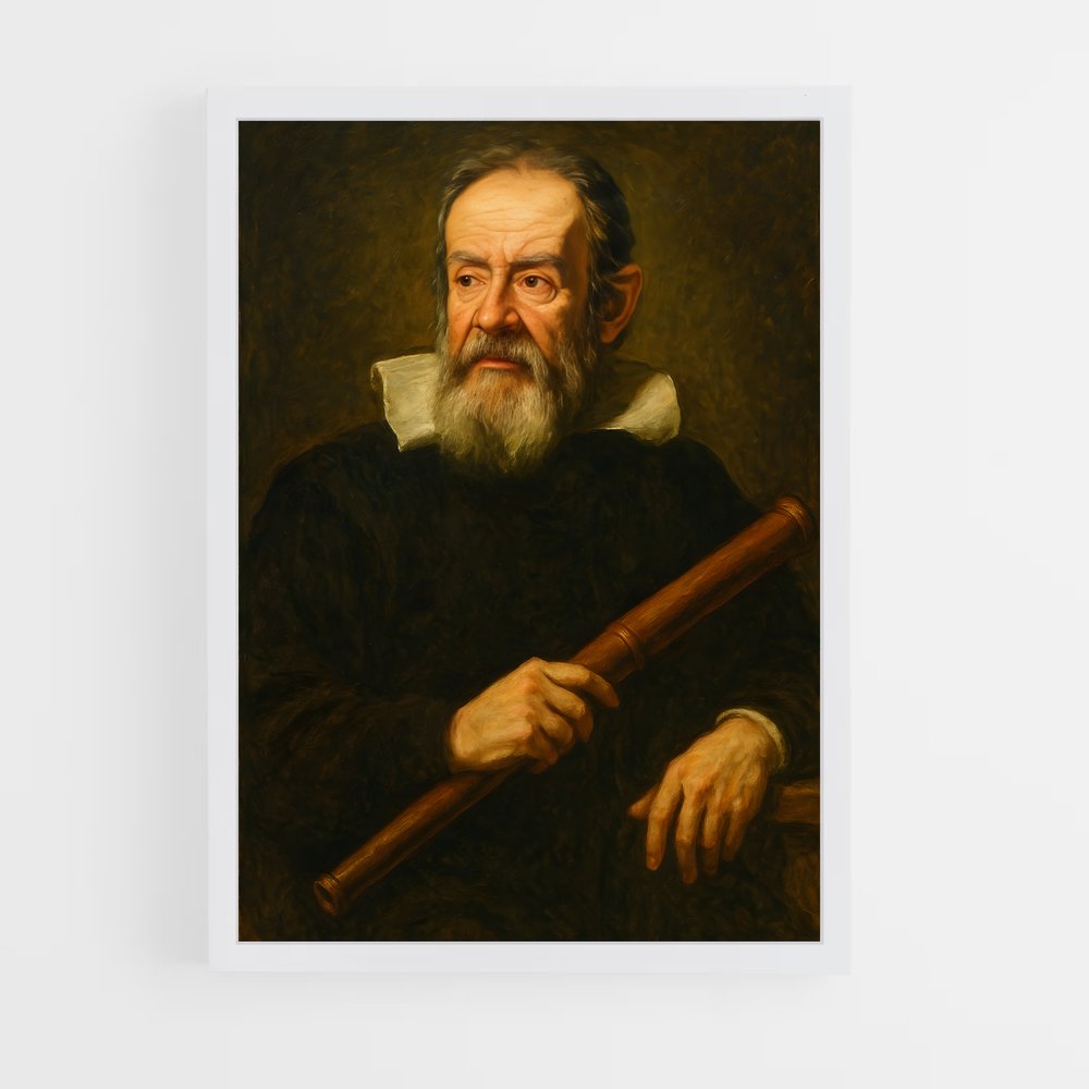 ap-galileo galilei-1 cadre Blanc