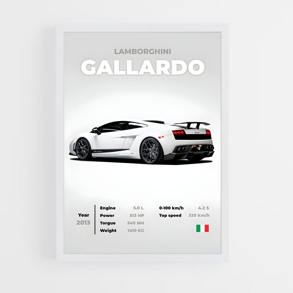 ap-gallardo-1 cadre Blanc