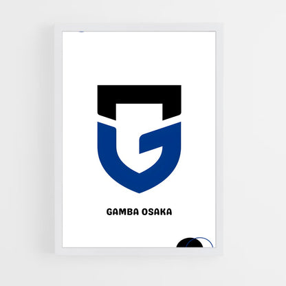 ap-gamba osaka-4 cadre Blanc