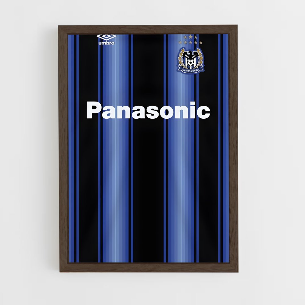 ap-gamba osaka-8 cadre Bois foncé