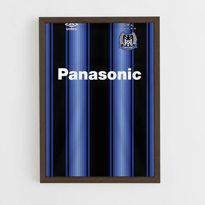 ap-gamba osaka-8 cadre Bois foncé