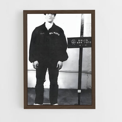 ap-gambino family-5 cadre Bois foncé
