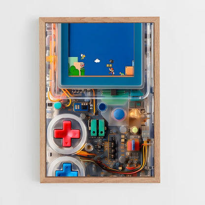 ap-gameboy-3 cadre Bois clair