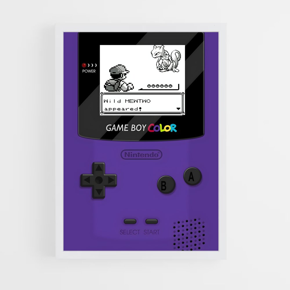 ap-gameboy color-4 cadre Blanc