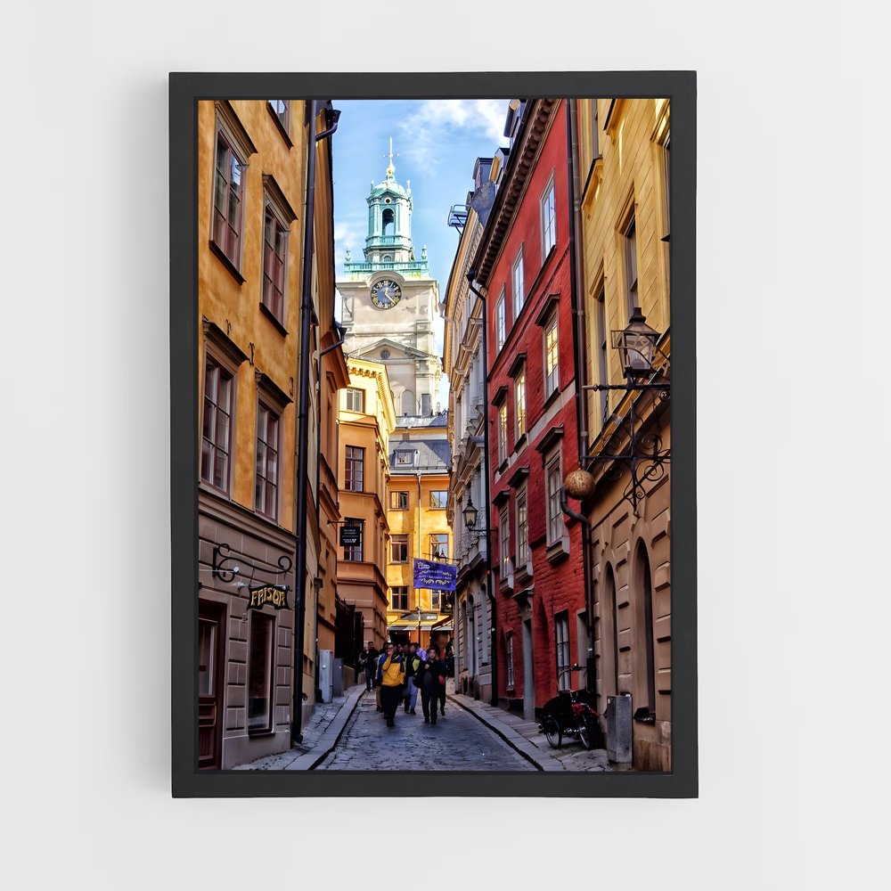 ap-gamla stan stockholm-1 cadre Noir