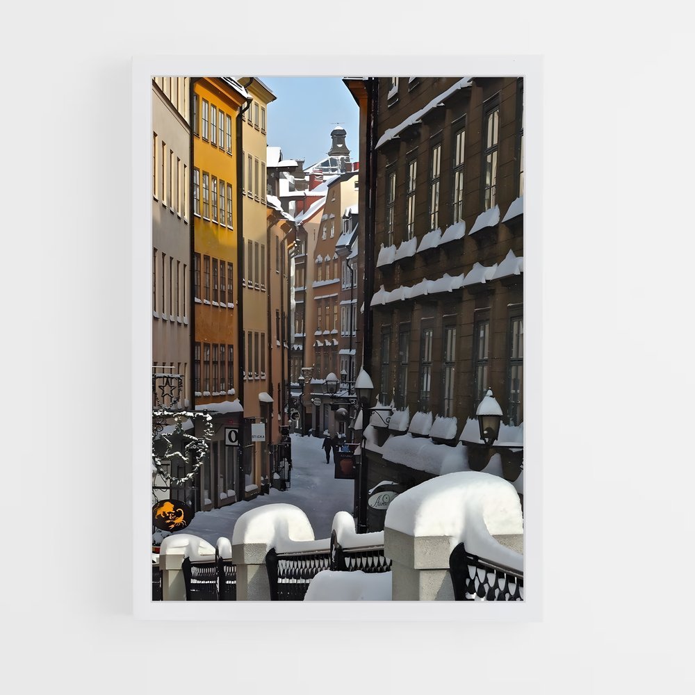 ap-gamla stan stockholm-2 cadre Blanc