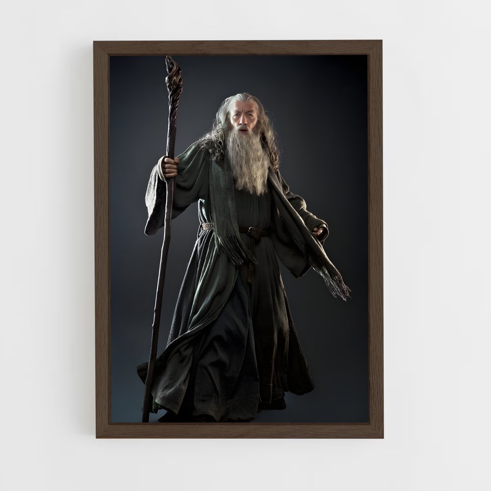 ap-gandalf-3 cadre Bois foncé