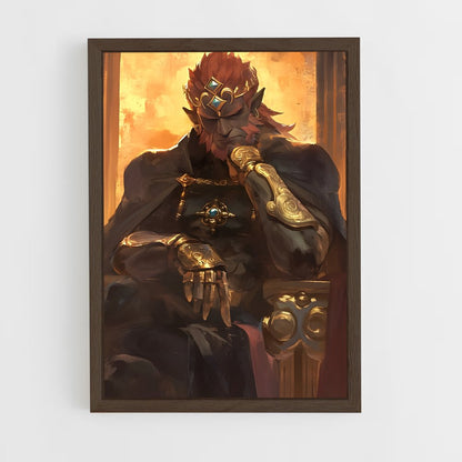 ap-ganon-3 cadre Bois foncé