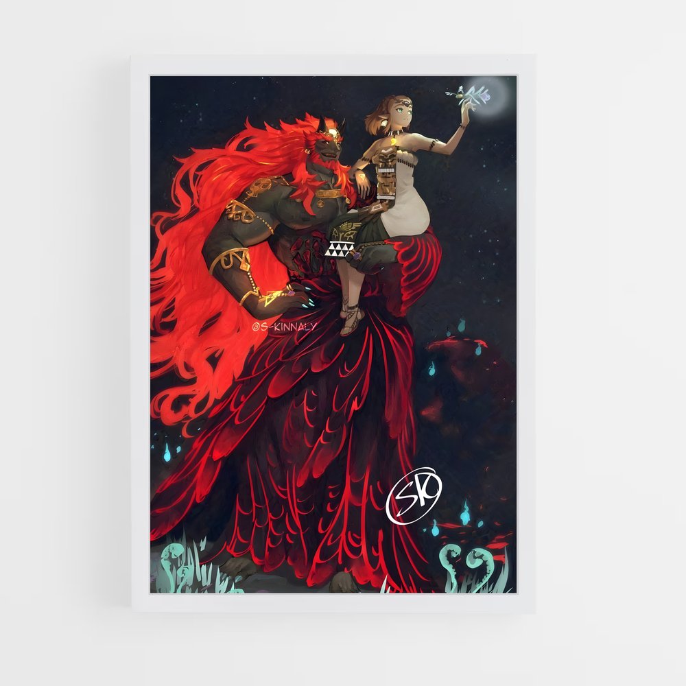 ap-ganondorf-1 cadre Blanc