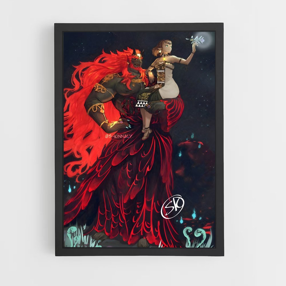 ap-ganondorf-1 cadre Noir