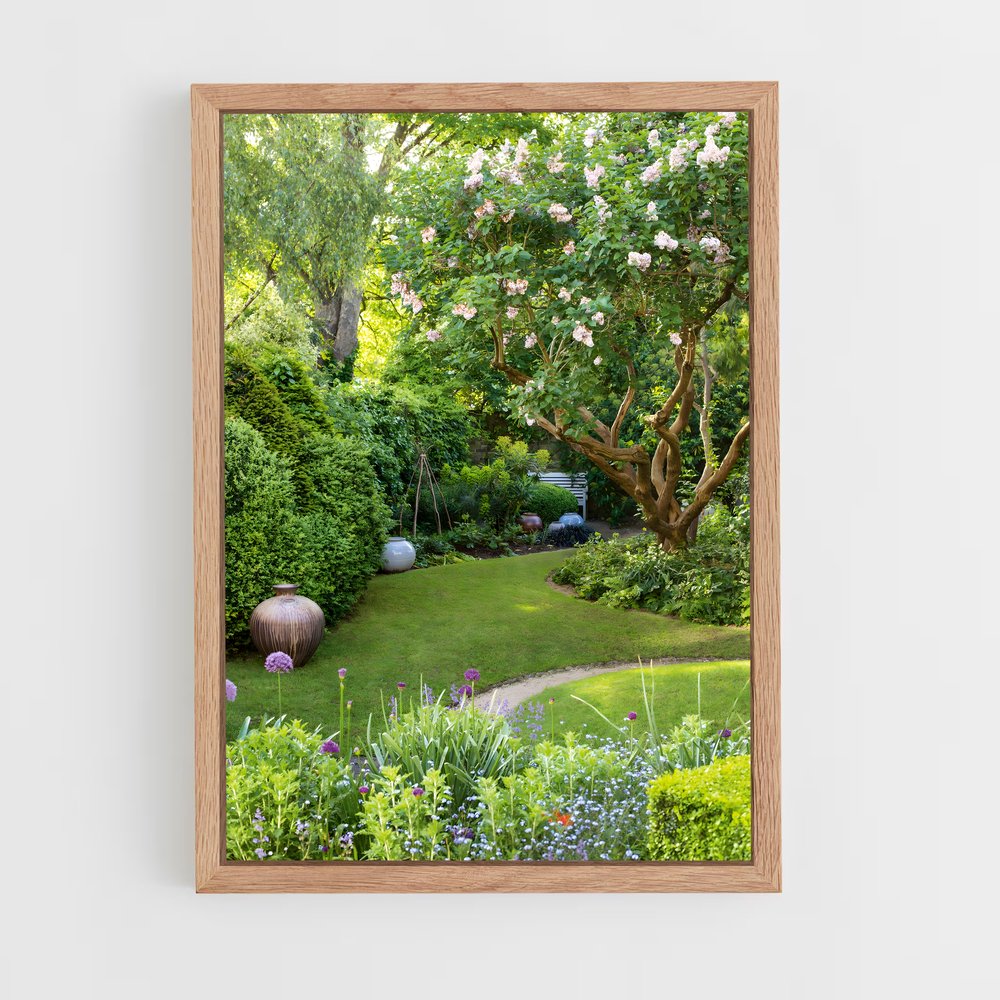 ap-garden-8 cadre Bois clair