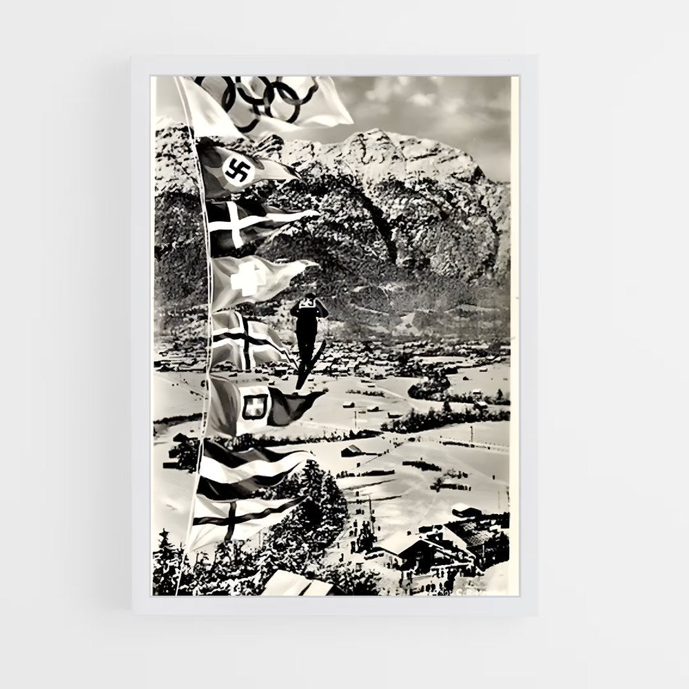 ap-garmisch-partenkirchen 1936-2 cadre Blanc