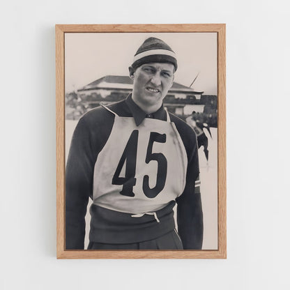 ap-garmisch-partenkirchen 1936-3 cadre Bois clair