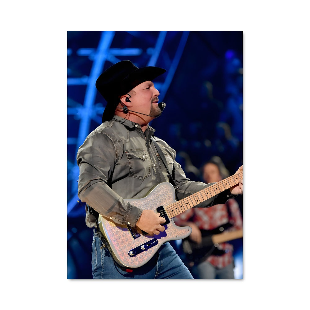 Poster Cowboy Chanteur