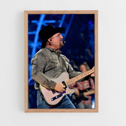 ap-garth brooks-2 cadre Bois clair