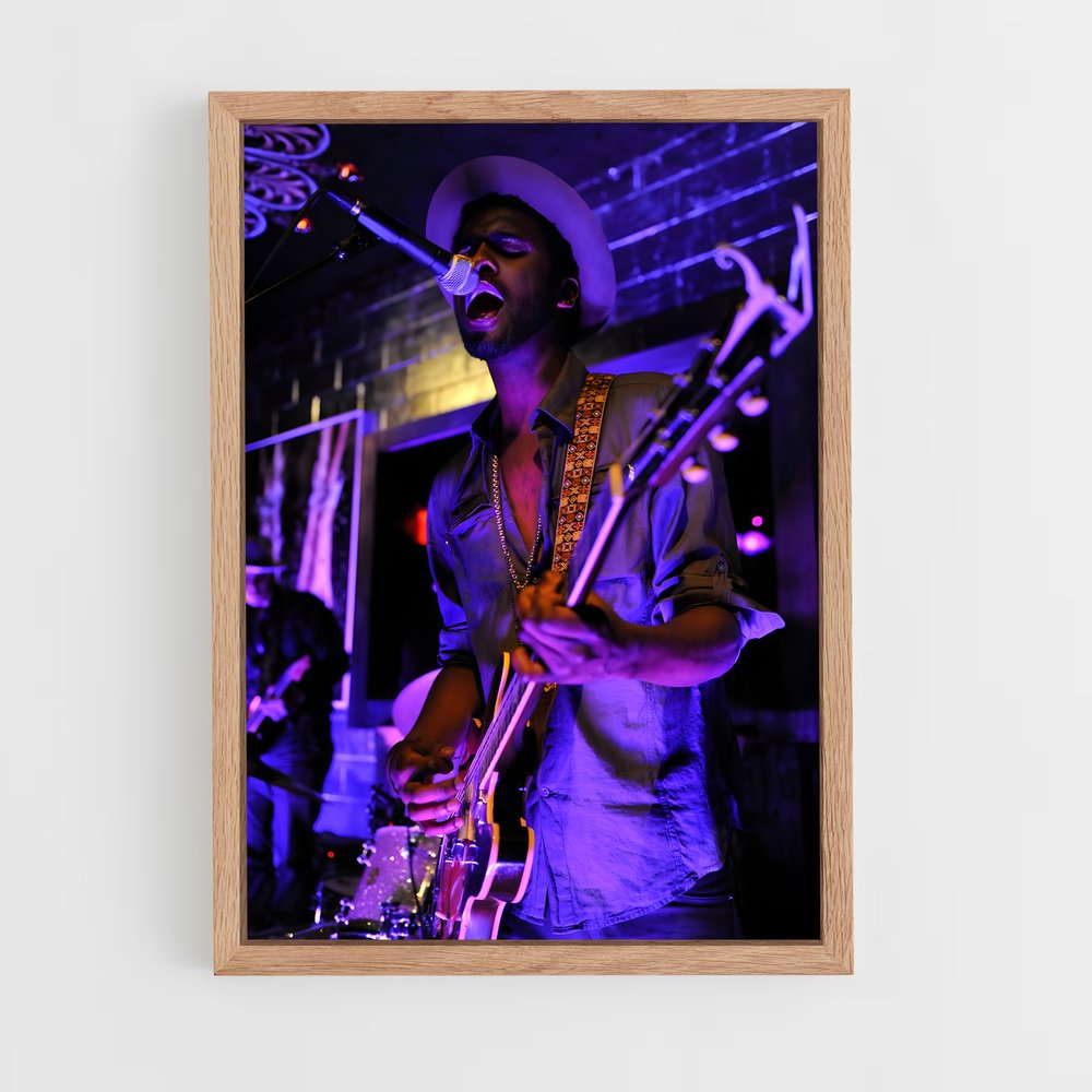 ap-gary clark jr.-7 cadre Bois clair