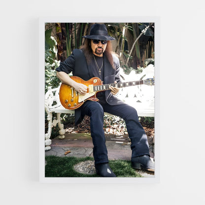 ap-gary rossington-4 cadre Blanc