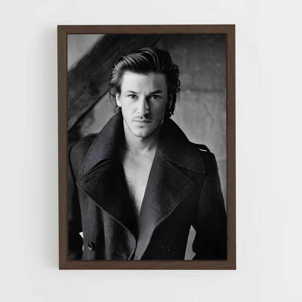 ap-gaspard ulliel-5 cadre Bois foncé