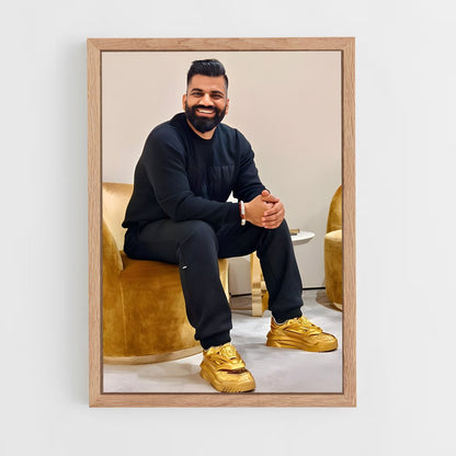 ap-gaurav chaudhary-1 cadre Bois clair