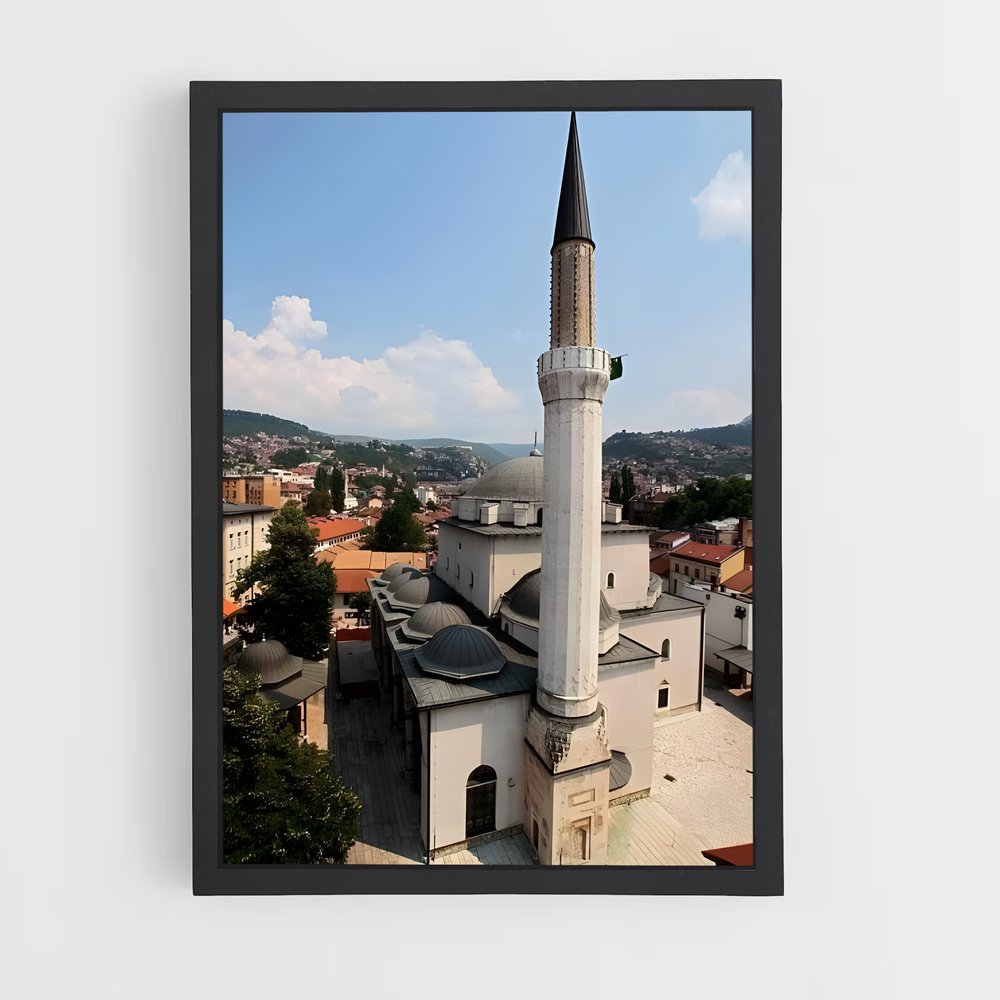ap-gazi husrev mosque-1 cadre Noir