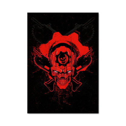 Poster Skull & Guns