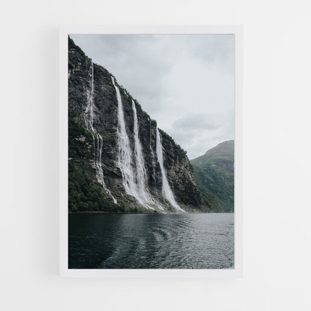 ap-geiranger fjord-6 cadre Blanc