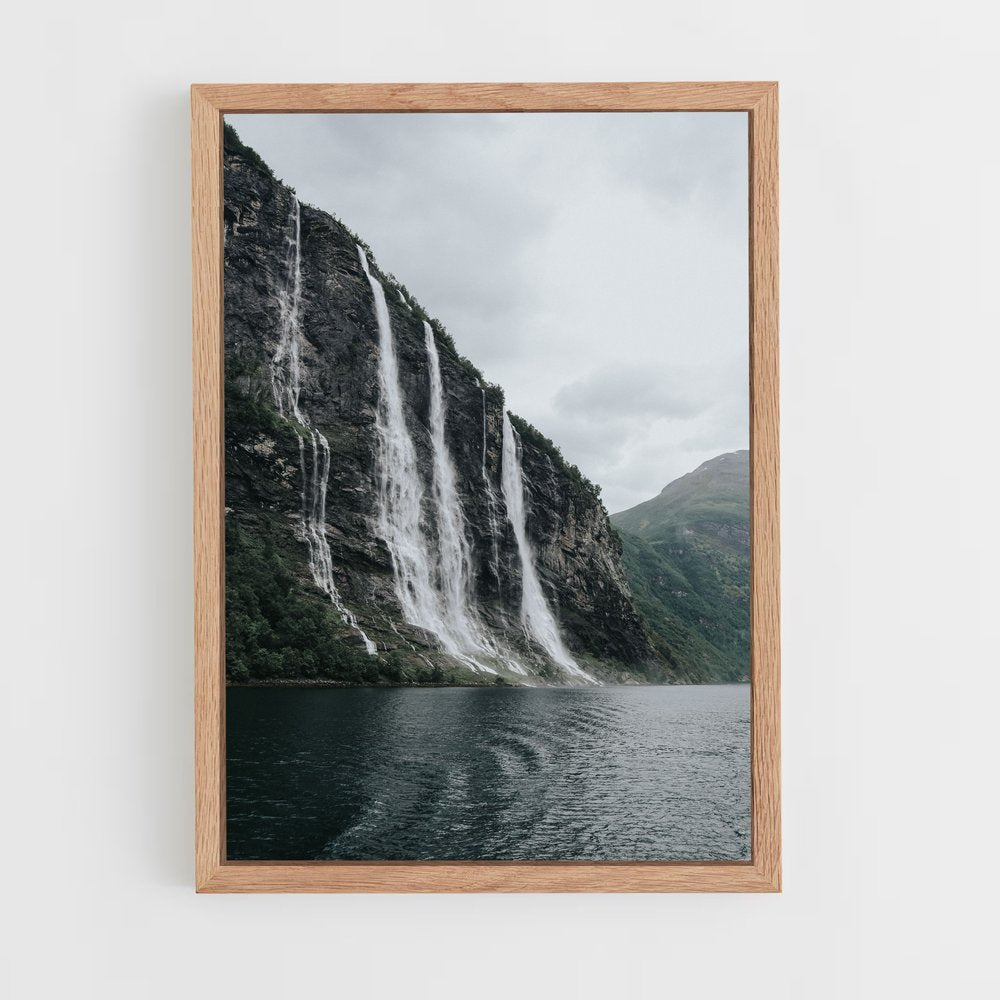 ap-geiranger fjord-6 cadre Bois clair