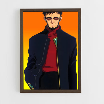 ap-gendo ikari-3 cadre Bois foncé