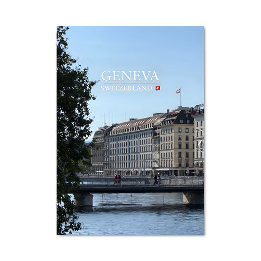 Poster Rive de Genève