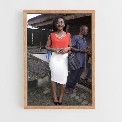 ap-genevieve nnaji-2 cadre Bois clair