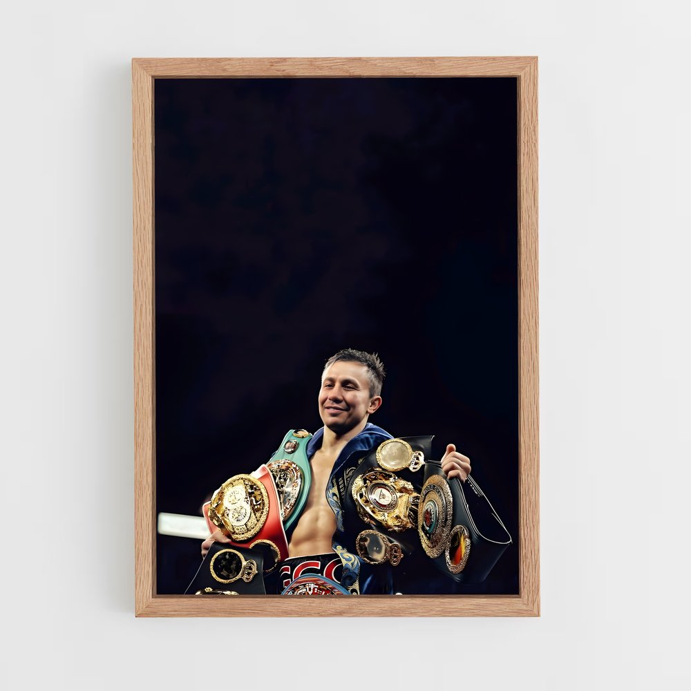 ap-gennady golovkin-1 cadre Bois clair