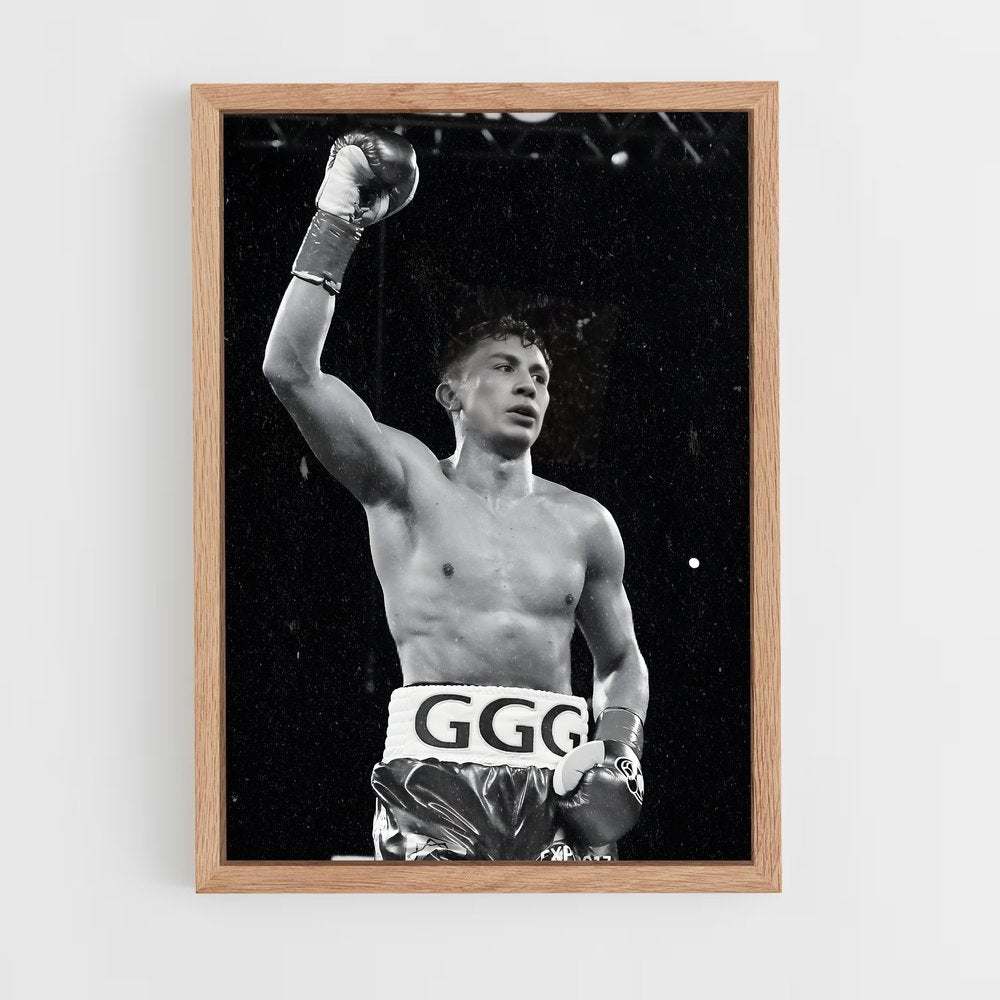 ap-gennady golovkin-3 cadre Bois clair
