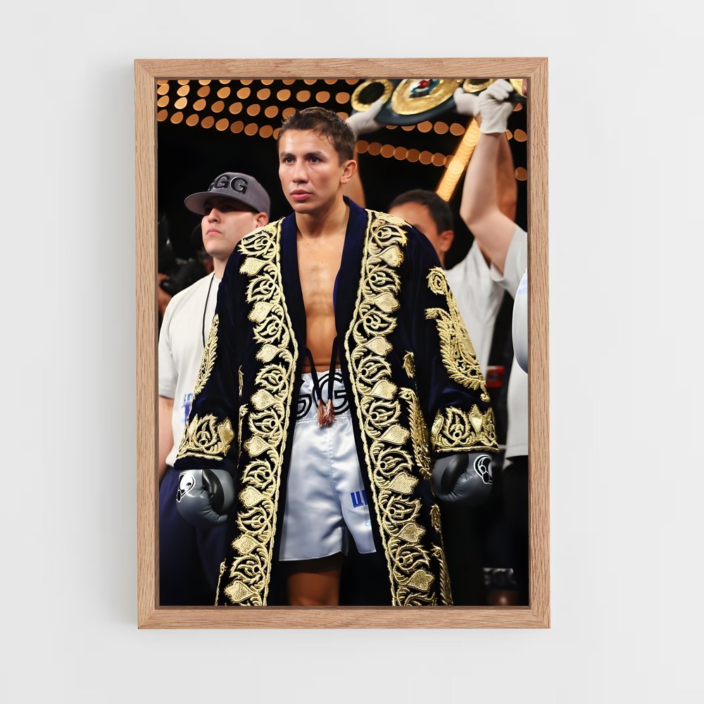 ap-gennady golovkin-5 cadre Bois clair