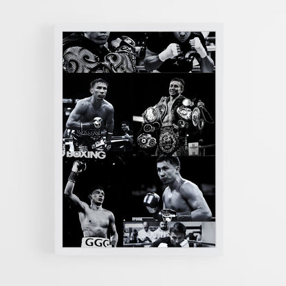 ap-gennady golovkin-8 cadre Blanc