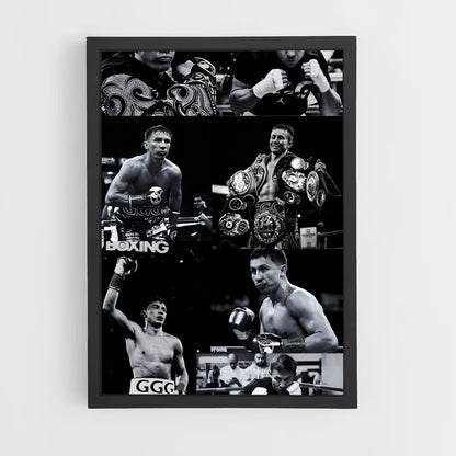 ap-gennady golovkin-8 cadre Noir